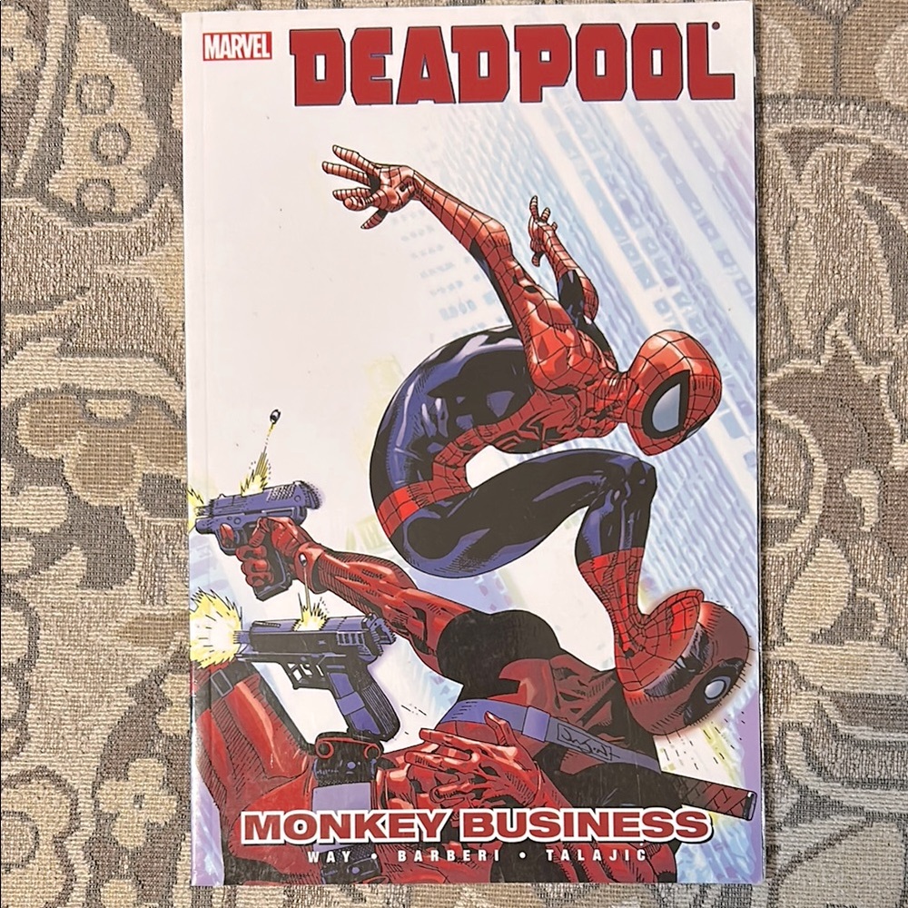 4/$20 Marvel Deadpool Monkey Business Graphic Novel Softcover Book